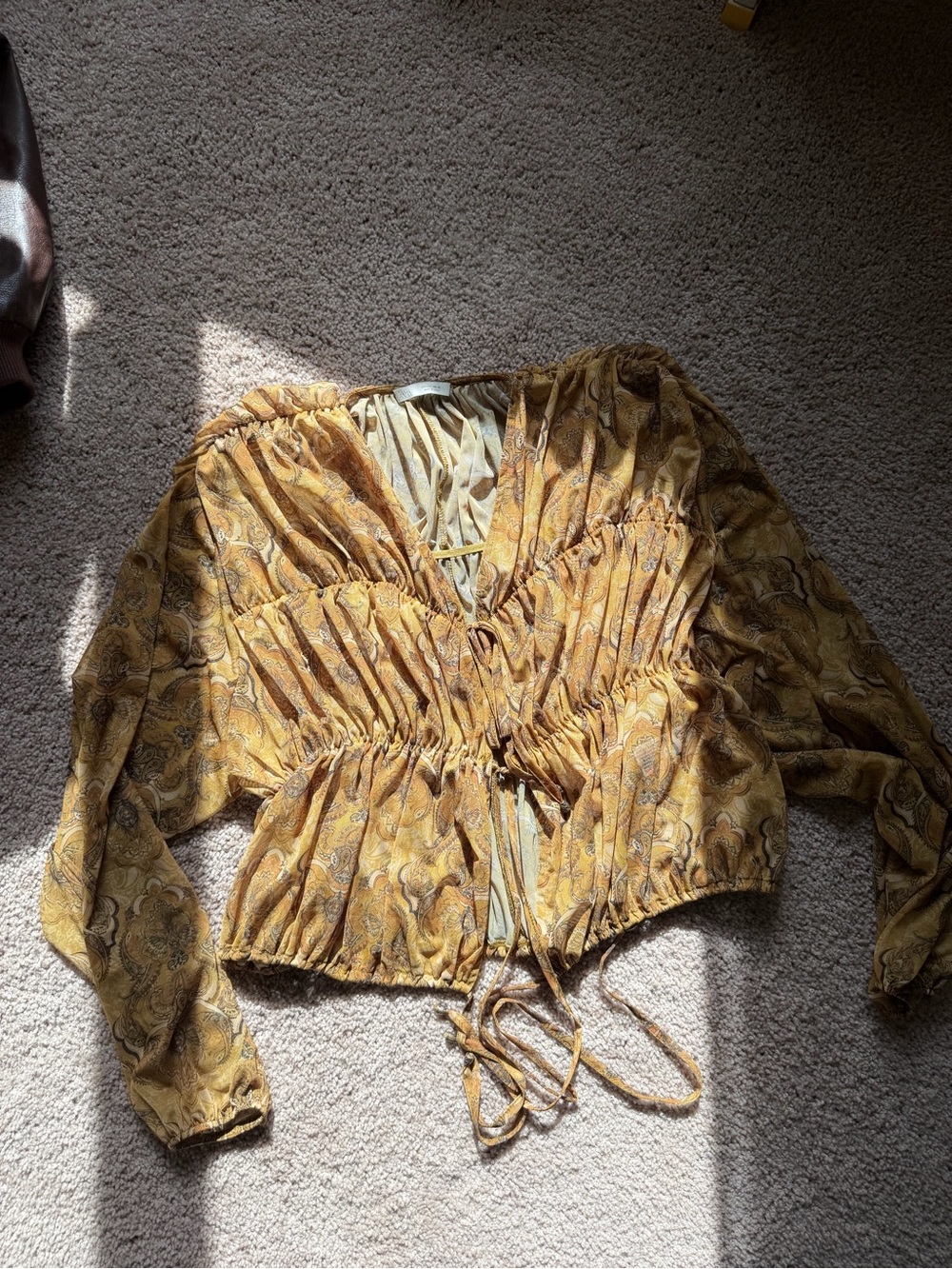 Zara Tie Top